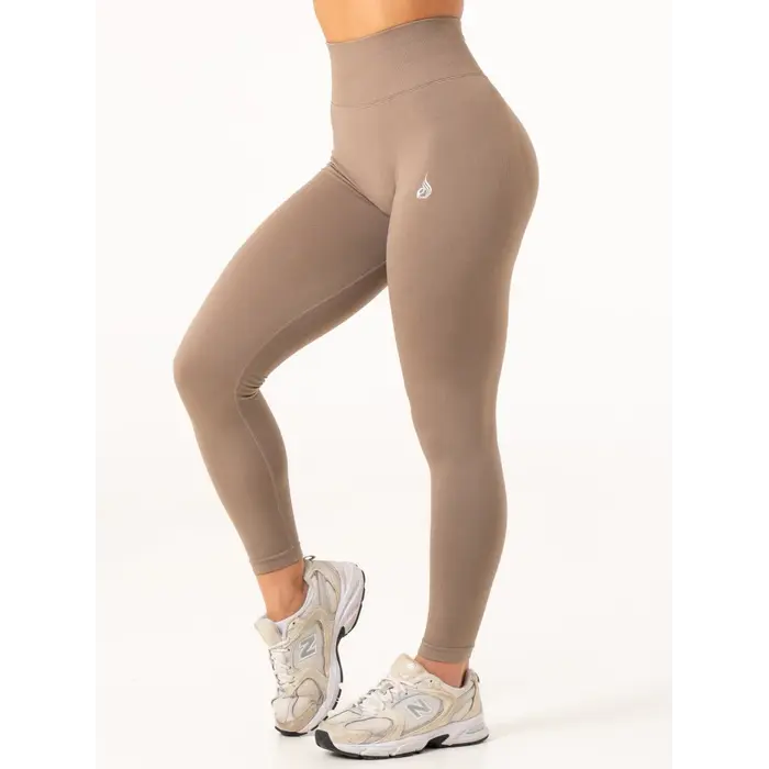 Леггинсы Ryderwear Lift BBL Scrunch Seamless Leggings - Deep Taupe