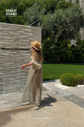 Парео Venus Iconic Marmoris – Легка накидка з сітки для пляжу