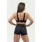 Топ Nebbia Women's Padded Sports Bra INTENSE Iconic Black 844