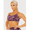 Топ Ryderwear Wild Tied Up Sports Bra Tiger Purple
