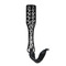 Шлепалка с алмазной текстурой WHIPSMART DIAMOND PADDLE BLACK