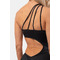 КУПАЛЬНИК ONE SHOULDER ASYMMETRICAL MONOKINI BLACK 459