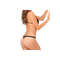 КОМПЛЕКТ БЕЛЬЯ 2PC LACE PEEK-A-BOO SET BLACK, S/M