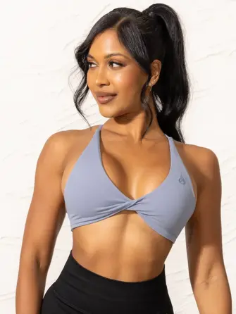 Топ Ryderwear NKD Twist Sports Bra - Denim Blue