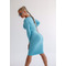 Плаття Fitzona SKY BLUE MIDI DRESS LONG SLEEVE WITH BACK LOCK 14680