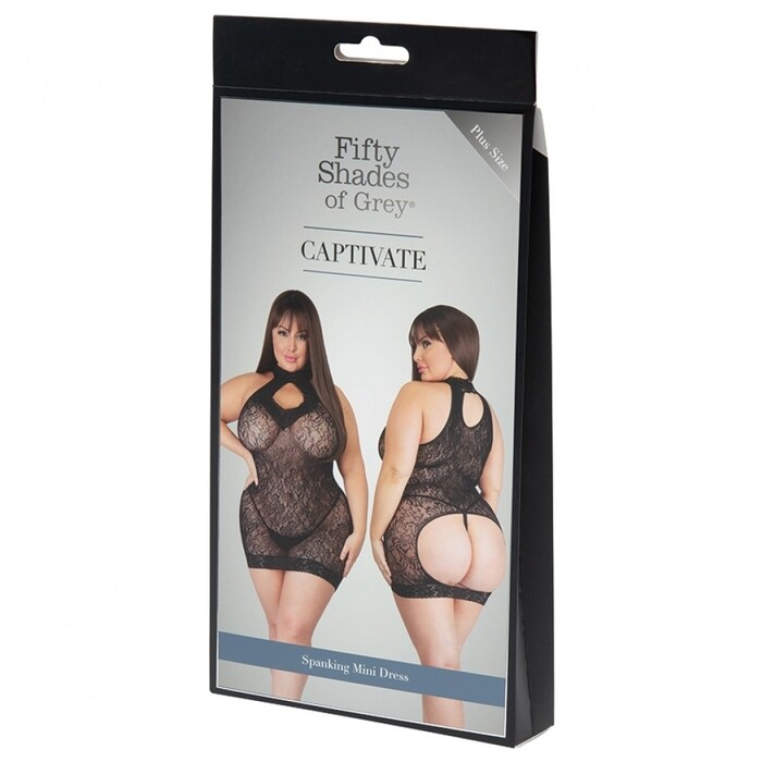 Сексуальна міні-сукня Fifty Shades of Grey Plus Size мереживна, L/XXL (EU: 46-52)