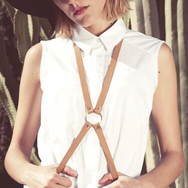 Портупея ' 8 ' MAZE by, Bijoux Indiscrets коричнева