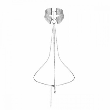 Украшение Bijoux Indiscrets Desir Metallique Collar - Silver