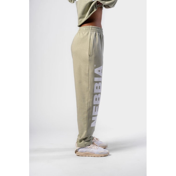 Штани Nebbia Loose-Fit Baggy Pants BOYFRIEND STYLE Light Green 432