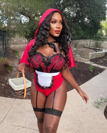 Костюм Червоної Шапочки Leg Avenue, M, 3 предмети, червоний