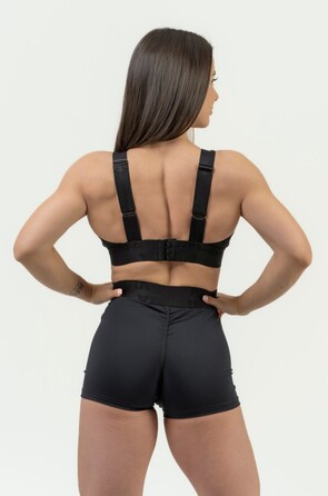 Топ Nebbia Women's Padded Sports Bra INTENSE Iconic Black 844