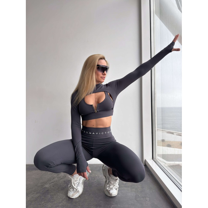 Леггинсы Legging Fitzona Paint Grafit 14893