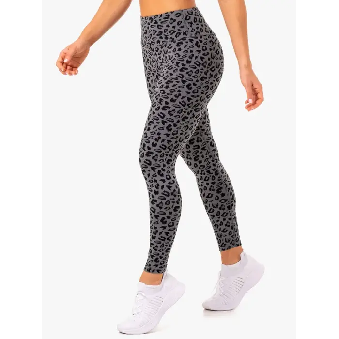 Леггинсы Ryderwear Adapt High Waisted Scrunch Leggings - Grey Leopard