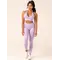 Топ Ryderwear Lift Rib Seamless Halter Sports Bra - Lavender
