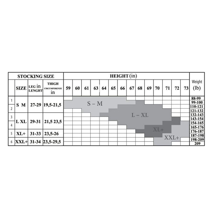 Чулки на силиконовой ленте Ballerina's Secret BS111 (20 den) с узорами, черные, S/M