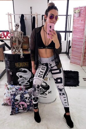 Легінси Rock Code Legging Elastic Rock Stripes