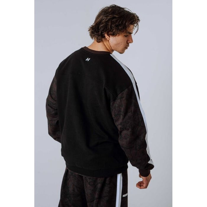 Світшот Nebbia Relaxed Sweatshirt POWER Dark Brown Camo 903