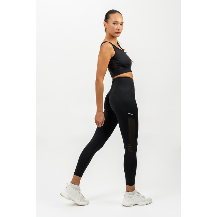 Леггинсы High Waisted Mesh Leggings PERFORMANCE Black 480