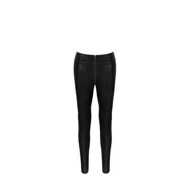 Леггинсы сексуальные со змеиным принтом L F274 Noir Handmade, черные