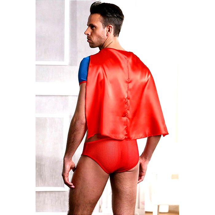 Чоловічий еротичний костюм Sunspice Супермена, O/S