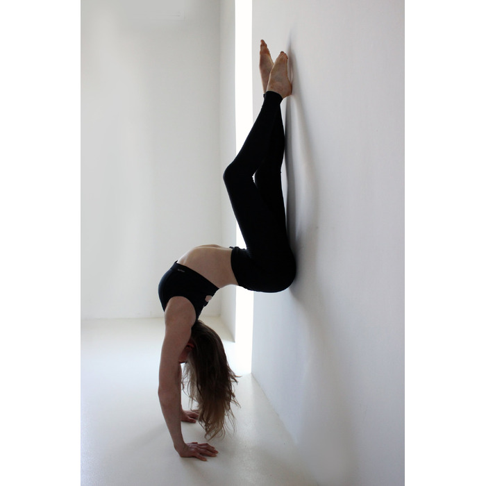 Classic — Легінси з V-поясом для pole dance та фітнес-тренувань - чорний
