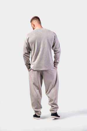 Кофта Nebbia Oversized Pullover SIGNATURE Light Grey 797