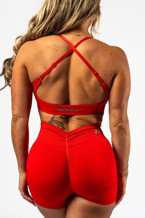 Топ Nebbia Medium-Support Sports Bra TOTALLY SEAMLESS Red 305