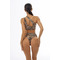 Купальний топ Nebbia SÃO GONÇALO bikini top Leopard Brown 765