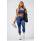 Легінси Nebbia Push-Up Leggings with Shaping Lines FLOW SEAMLESS Blue 497