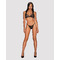 Комплект мереживної білизни Obsessive Elisetta set Black L / XL