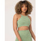 Топ Transform Reversible Sports Crop - Jade Green Zebra