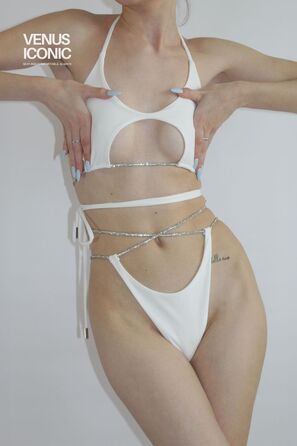 Комплект Venus Iconic Pearl: Еластичний біфлекс для танців та сцени