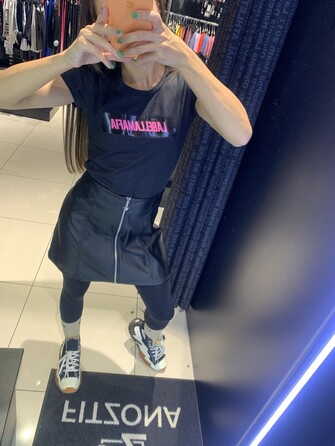 Спідниця Babalu 39813 олівець, чорний трикотаж