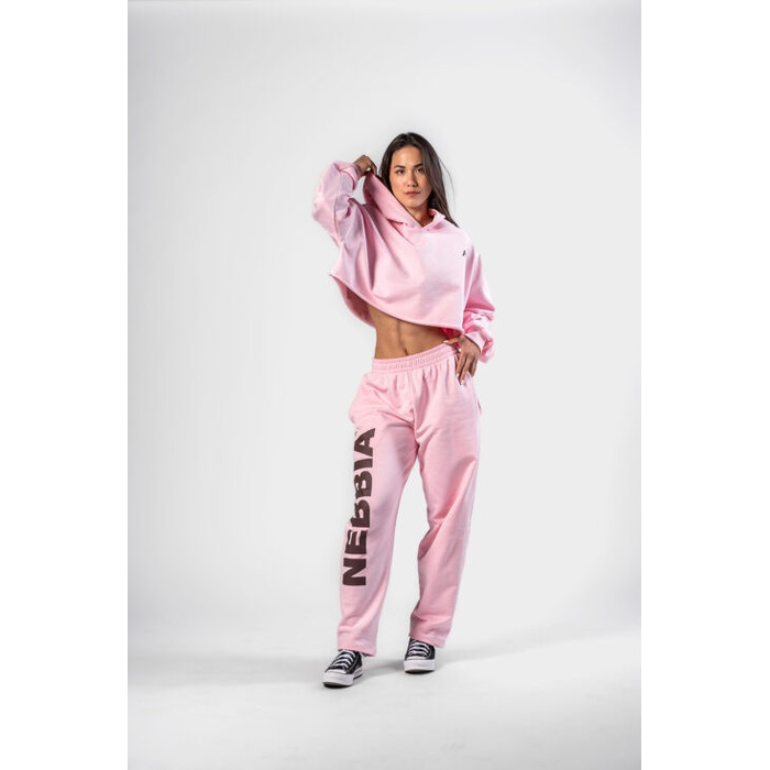 Штани Nebbia Loose-Fit Baggy Pants BOYFRIEND STYLE Pink 432