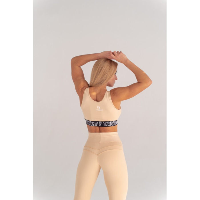 ЛЕГИНСЫ BEIGE LEGGINGS LACE ON FRONT