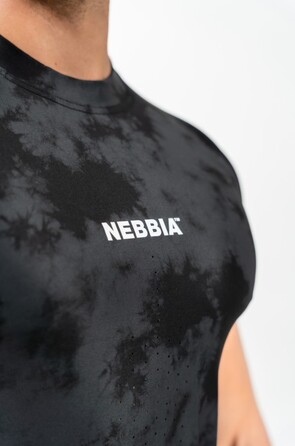 Футболка Nebbia Camouflage Compression T-shirt Maximum Black 338 Camo