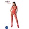 Бодистокинг ажурный с открытым доступом Passion BS099 red