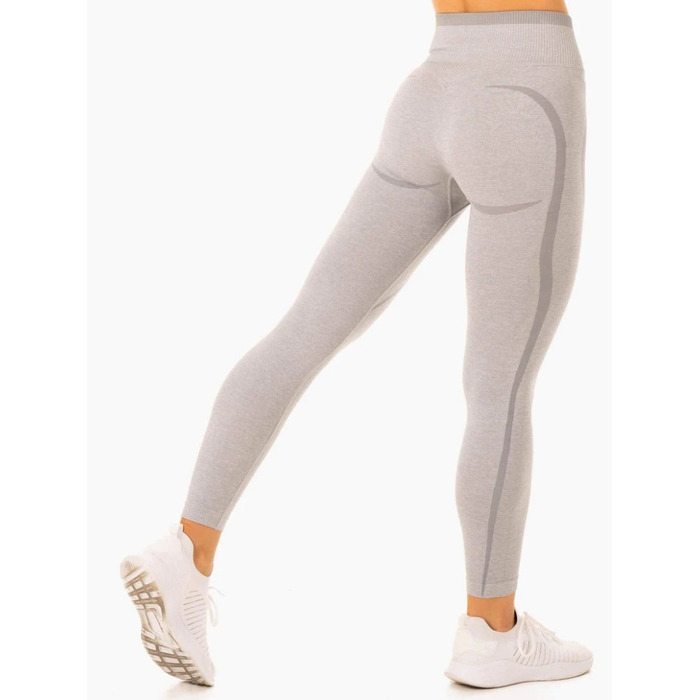 Леггинсы Excel Seamless High Waisted Leggings - Grey Marl