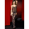 Мереживний комбінезон Music Legs чорний, One Size (S-L 34 -40)