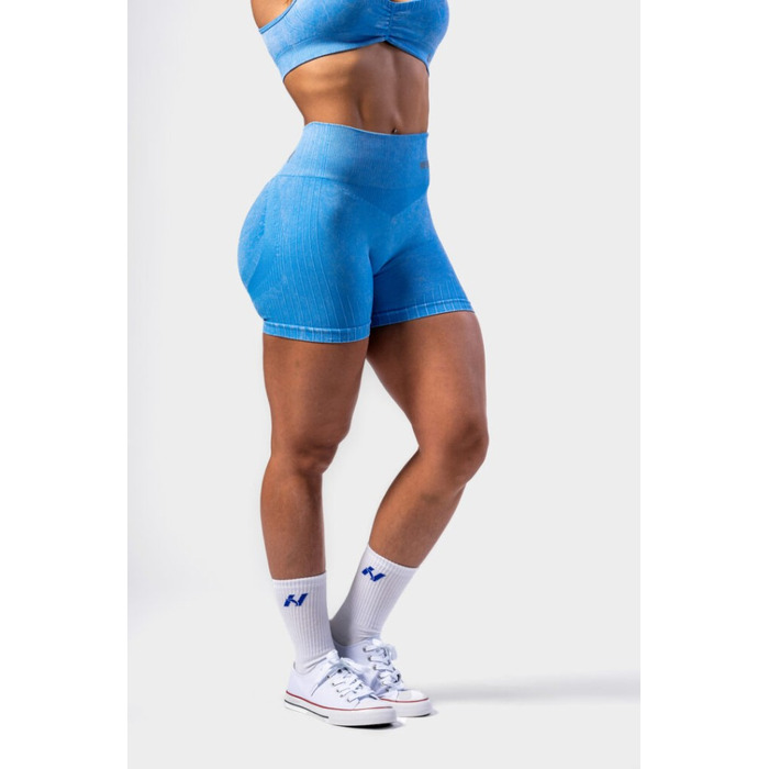 Шорти Nebbia High Waisted Push-Up Shorts TOTALLY SEAMLESS Blue 304
