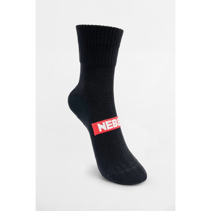 Шкарпетки NEBBIA 'EXTRA MILE” crew socks Black 103