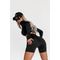 Топ Nebbia Cropped Long Sleeve Top ELEVATED Black 468