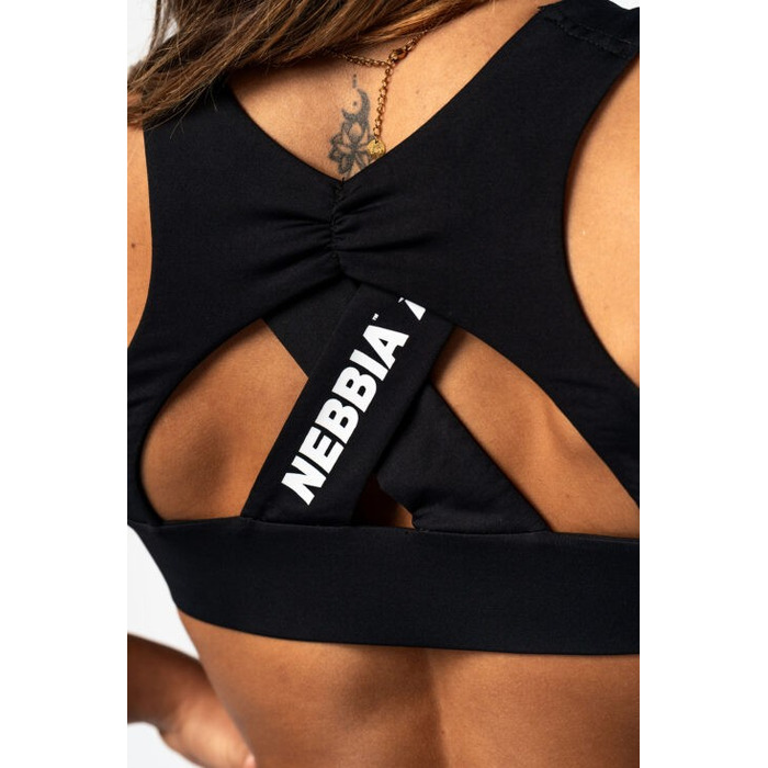 Топ Nebbia Sports Bra STRONG BEAUTY Black 424