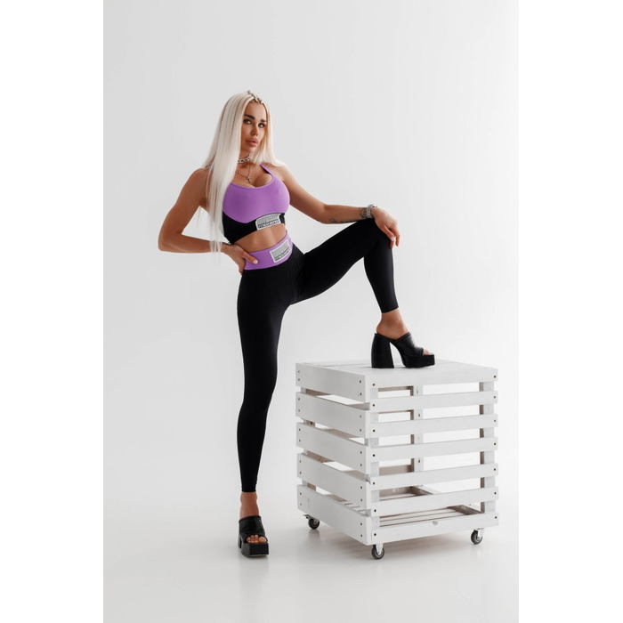 Топ High-Impact Padded Sports Bra SIGNATURE Lila 472 Lilac