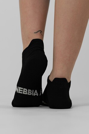 Шкарпетки NEBBIA 'HI-TECH' Ankle Socks YES YOU CAN Black 122