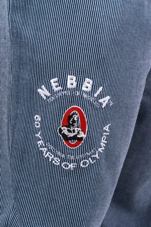 Штани Nebbia Oversized Sweat Joggers SIGNATURE Blue 796 Light Blue