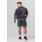 Шорты Nebbia Washed Sweat Shorts LEGEND Black 786