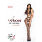 Бодістокінг BS032 Black Passion, у велику сітку, з відкритим доступом, S/L