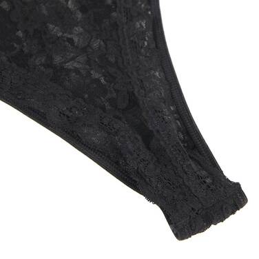 Комплект боди и чулки Star Night черные XS-S