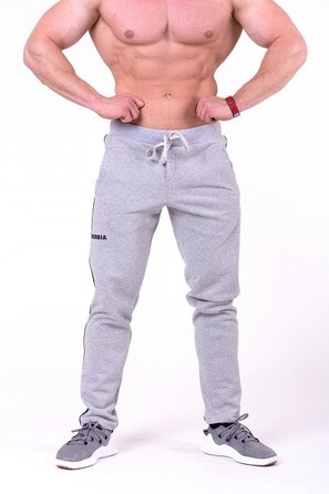 Спортивні штани Nebbia Side Stripe Retro joggers 154 Grey